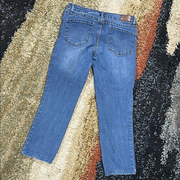 Tahari Kelly Classic Skinny Denim Jeans Women's Size 6 Ankle Great Condition EUC - Picture 3 of 13